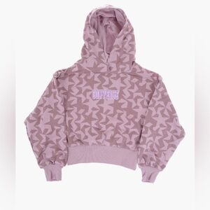 Converse All-over Stars Printed Hoodie In Multi kids 12-13y NWT